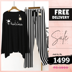 💃 - Comfortable Lounge Wear Printed Co-rd Set