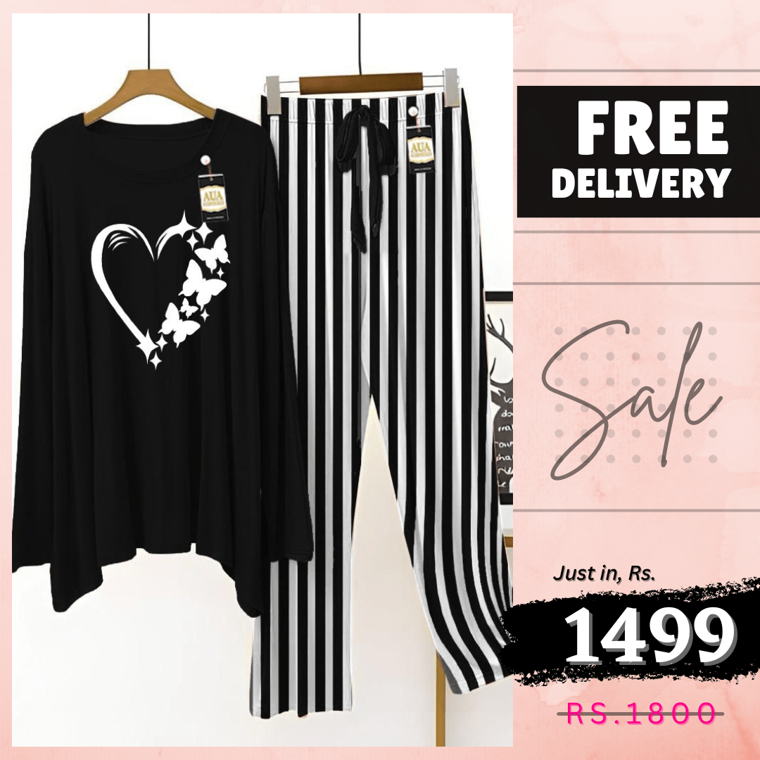 💃 - Comfortable Lounge Wear Printed Co-rd Set