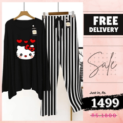 💃 - Comfortable Lounge Wear Printed Co-rd Set