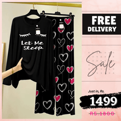 💃 - Comfortable Lounge Wear Printed Co-rd Set