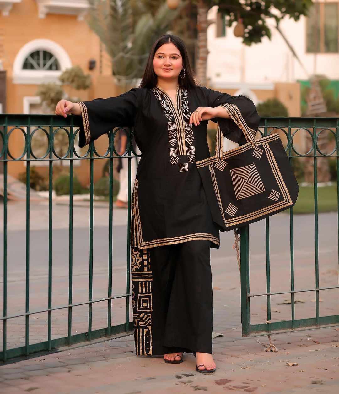 Linen Fabric Kurta Style with a FREE Bag