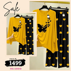 💃 - Comfortable Lounge Wear Printed Co-rd Set