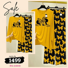 💃 - Comfortable Lounge Wear Printed Co-rd Set