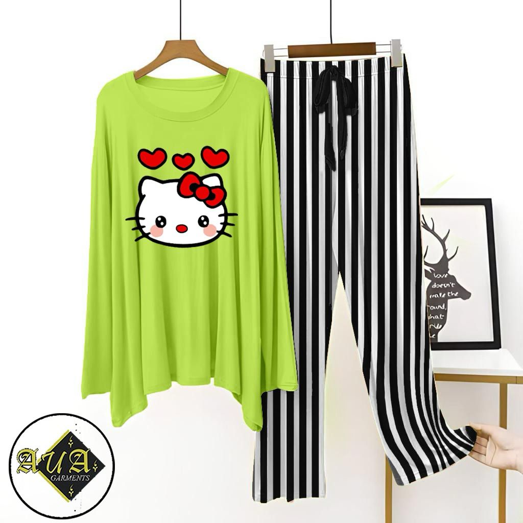 💃 - Comfortable Lounge Wear Printed Co-rd Set