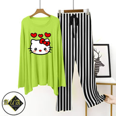 💃 - Comfortable Lounge Wear Printed Co-rd Set