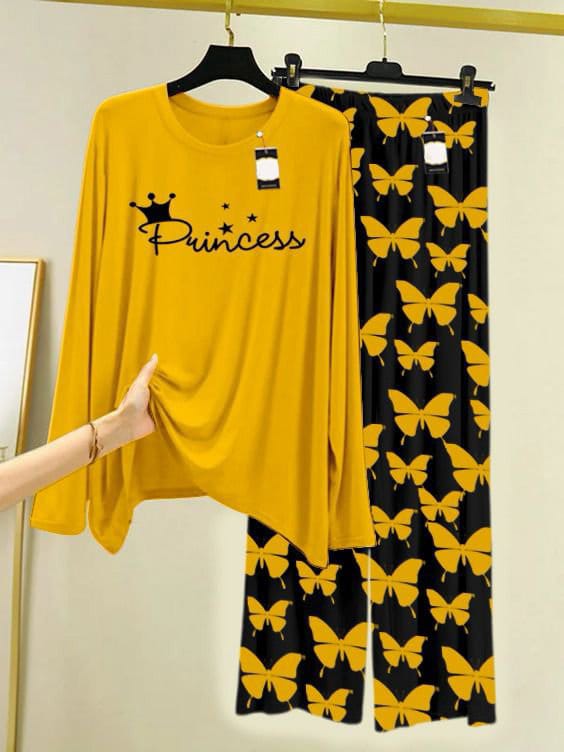 💃 - Comfortable Lounge Wear Printed Co-rd Set