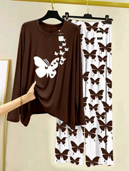 💃 - Comfortable Lounge Wear Printed Co-rd Set