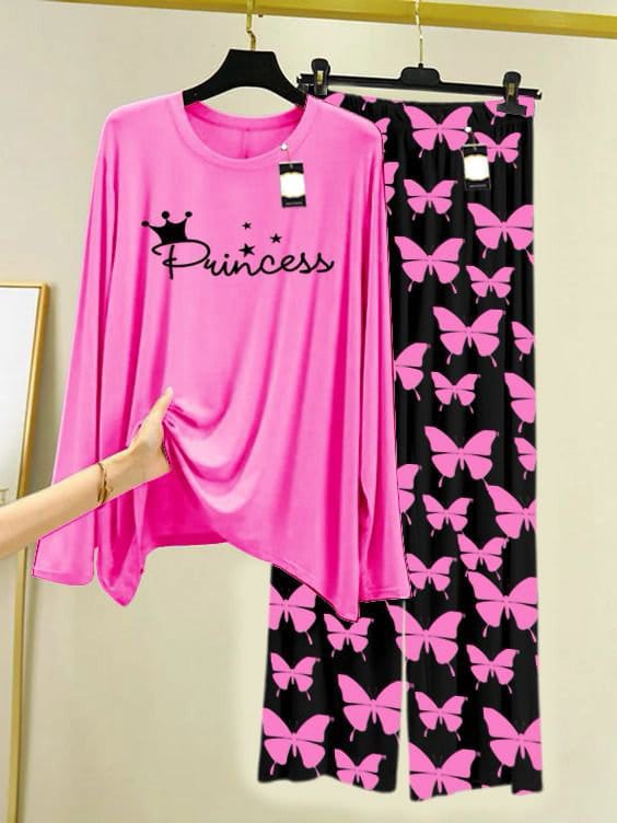 💃 - Comfortable Lounge Wear Printed Co-rd Set