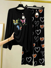 💃 - Comfortable Lounge Wear Printed Co-rd Set